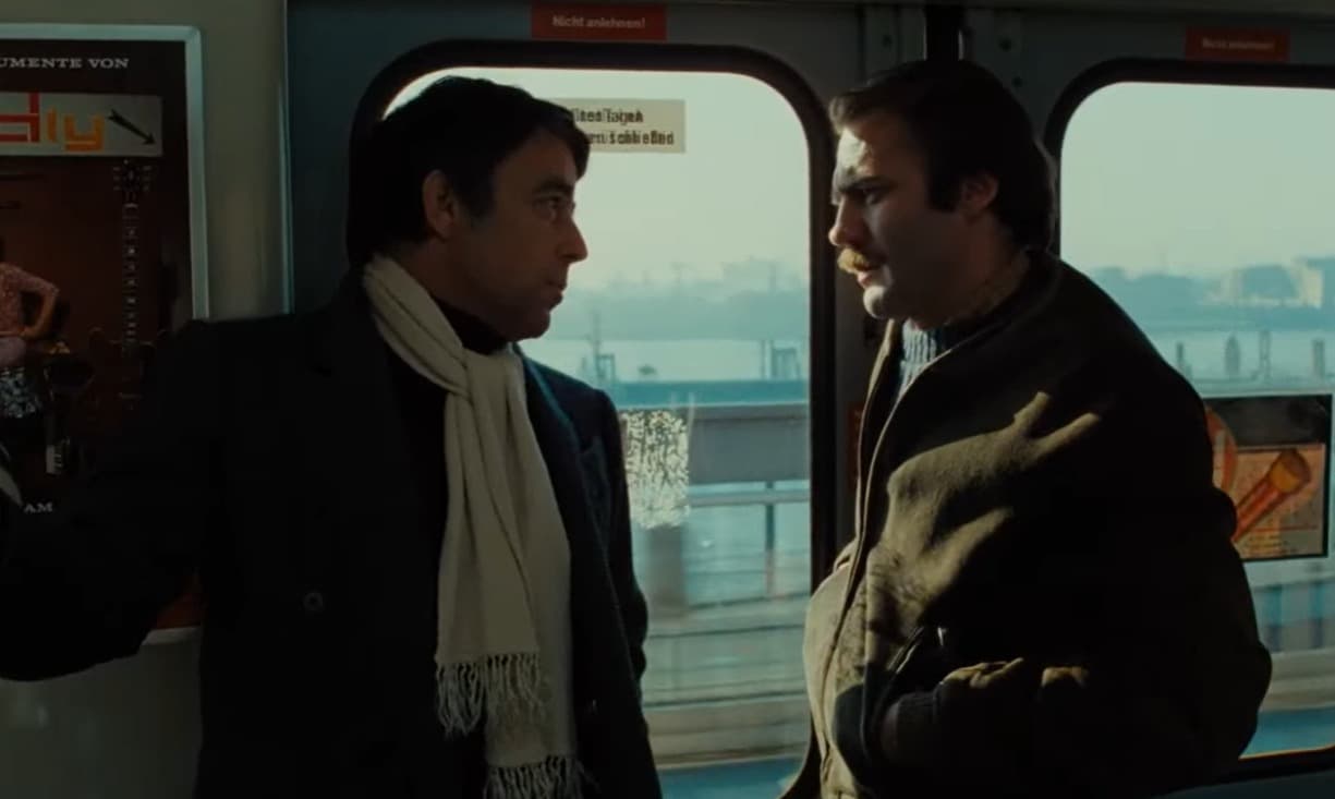 Wim Wenders version of In the train
